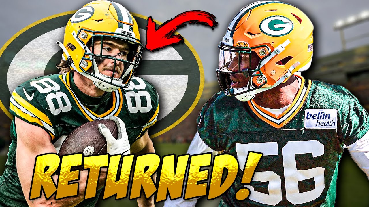 Packers Injury Updates Today! Musgrave Returns!