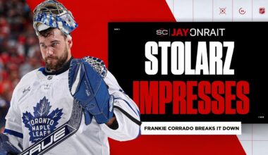 How different are Maple Leafs with Anthony Stolarz in net?