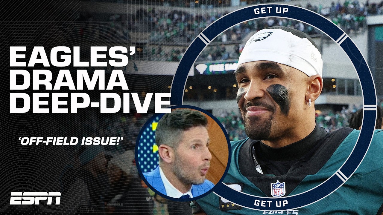 Philadelphia Eagles have an OFF-FIELD ISSUE! 🗣️ - Dan Orlovsky on Eagles' DRAMA | Get Up