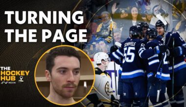 Bruins Look To Move On From Devastating Loss To Jets