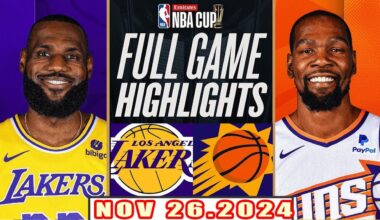 Los Angeles Lakers Vs Phoenix Suns FULL GAME Highlights Nov 26,2024 NBA Season 2024-25