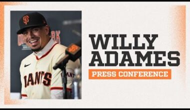 San Francisco Giants Introduce Willy Adames