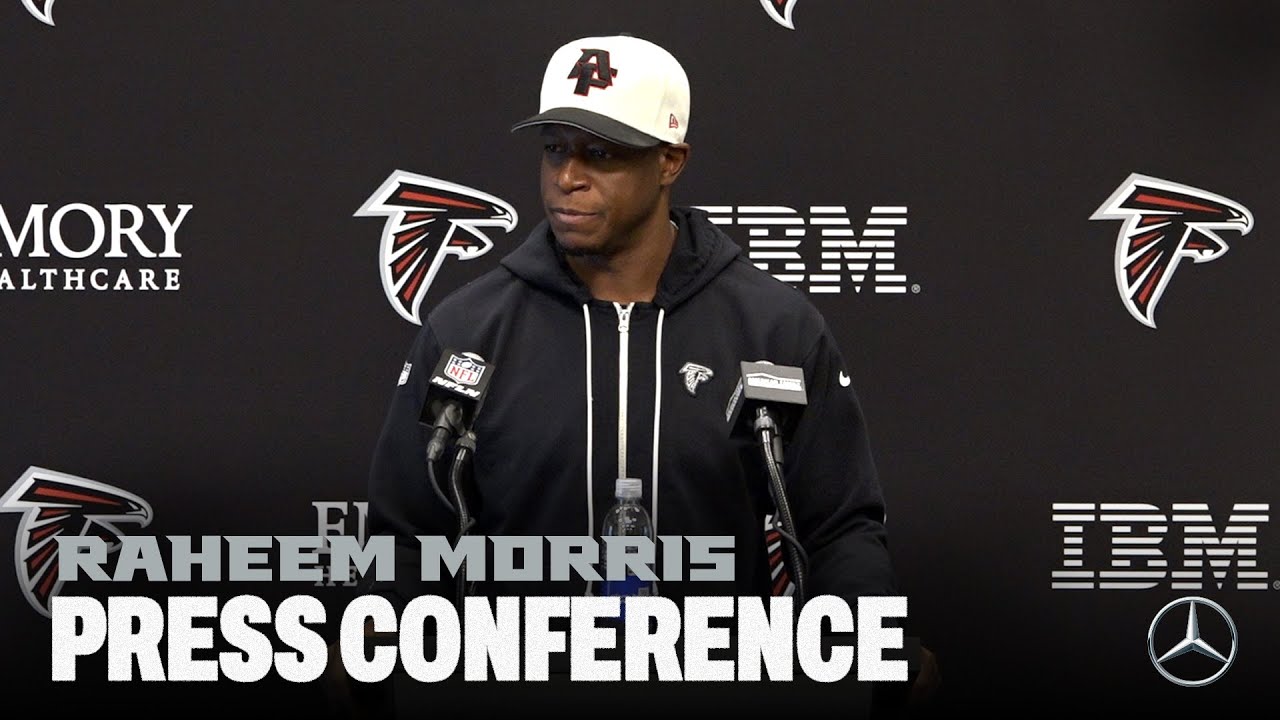 Raheem Morris on pushing forward and preparations to take on Las Vegas Raiders | Press Conference