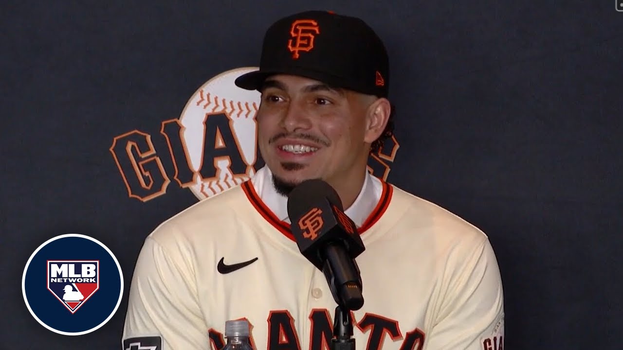 Willy Adames introduced by the San Francisco Giants