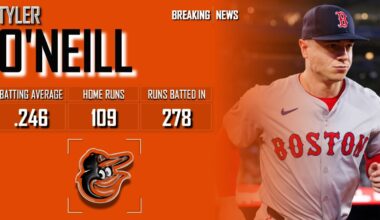 𝐁𝐑𝐄𝐀𝐊𝐈𝐍𝐆 𝐍𝐄𝐖𝐒: Baltimore Orioles Sign Tyler O'Neill To 3-Year Deal | 2024 MLB Offseason