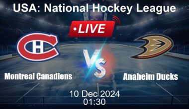 🔴 LIVE: Montreal Canadiens vs Anaheim Ducks - Ice Hockey Live Score - USA National Hockey League
