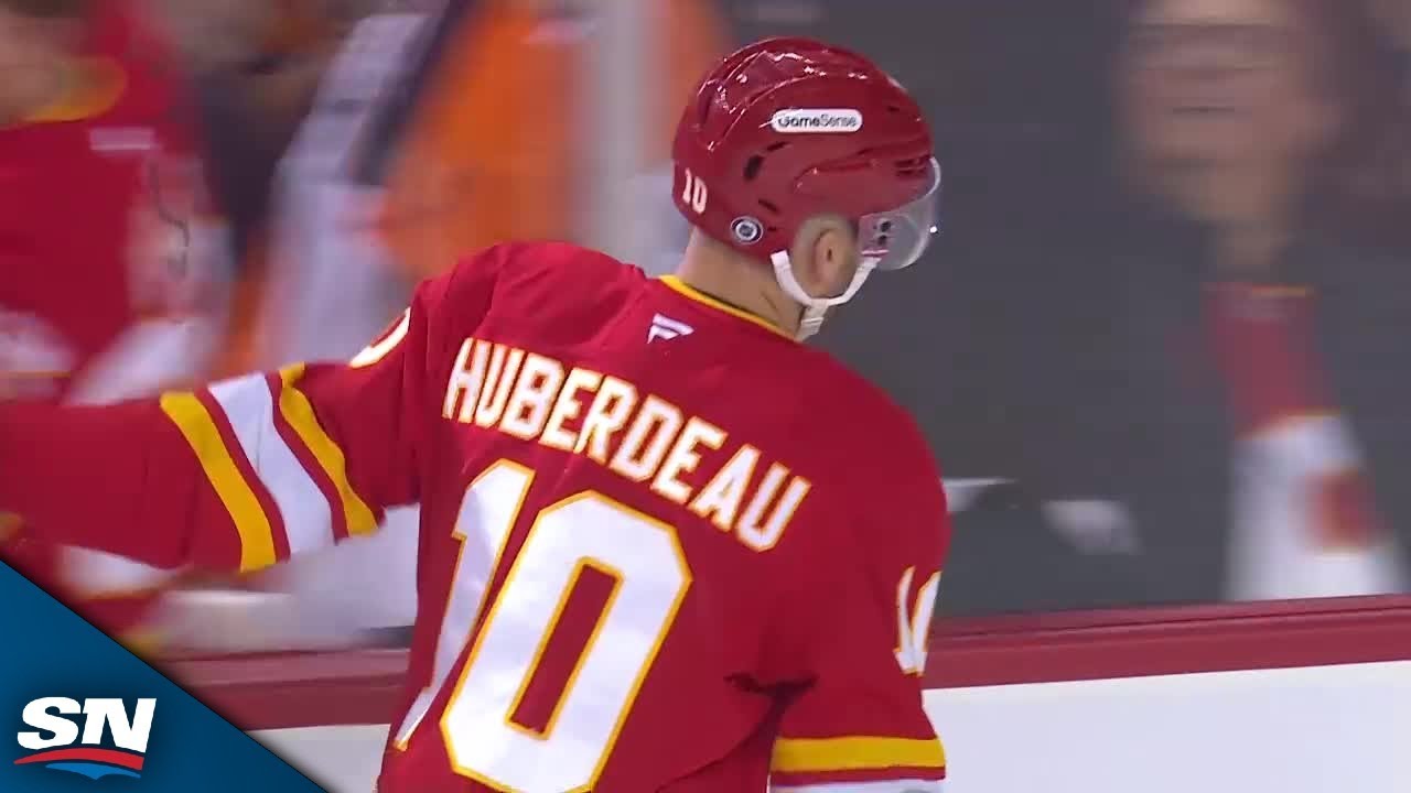 Flames' Jonathan Huberdeau Scores On 2-on-1 vs. Lightning