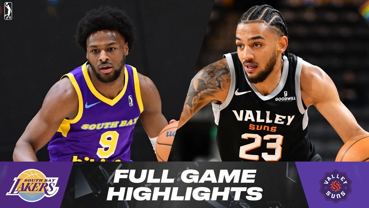 South Bay Lakers vs. Valley Suns - Game Highlights