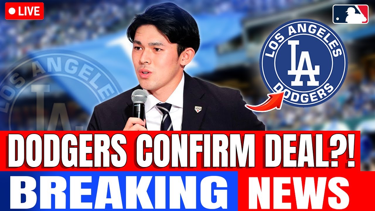 URGENT! ROKI SASAKI TO THE DODGERS?! LOS ANGELES DODGERS
