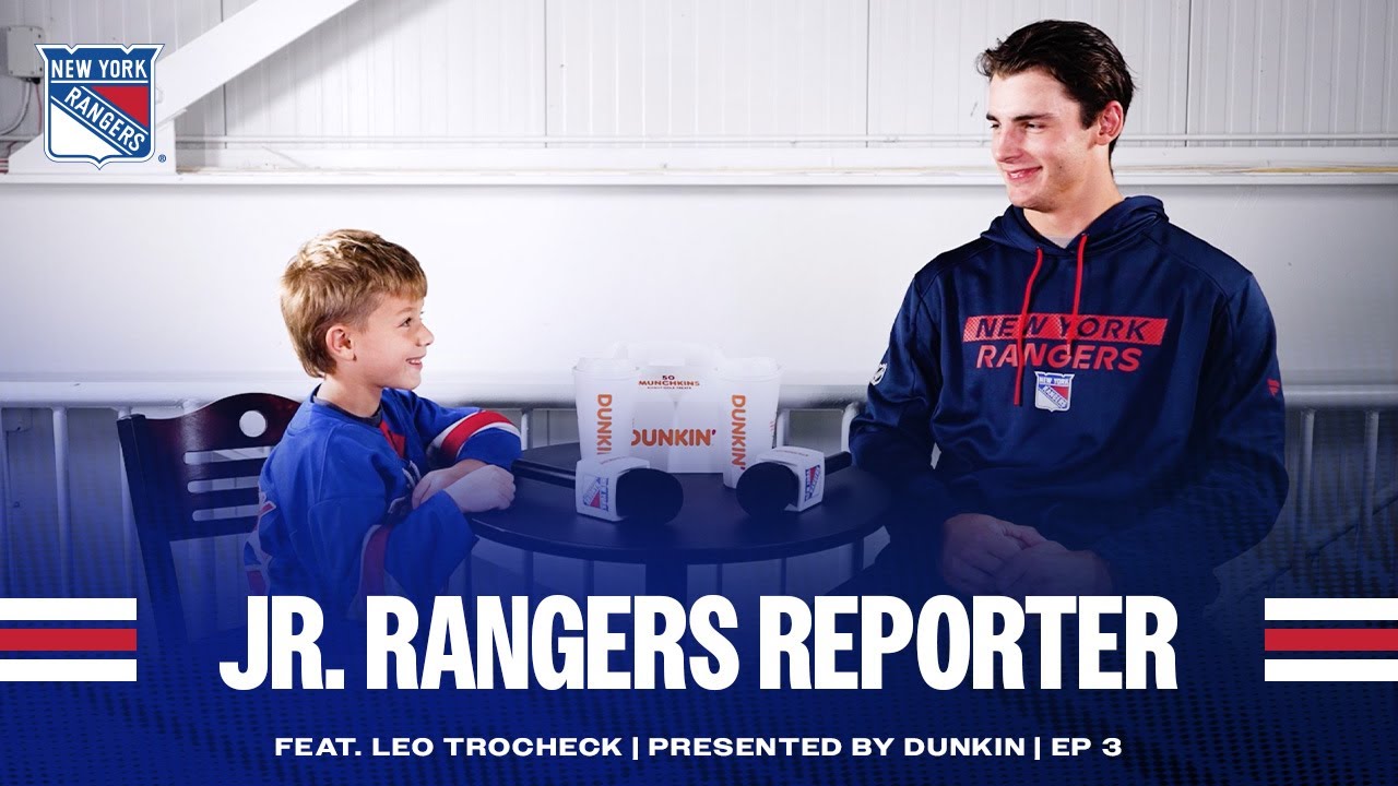 Junior Rangers Reporter Presented by Dunkin: Leo Trocheck | Episode 3