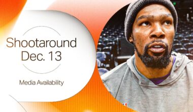 12-13-24 Phoenix Suns Shootaround Media Availability: Kevin Durant