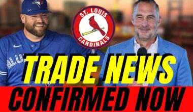 BREAKING NEWS NOW! CONFIRMED NEWS! BIG TRADE CONFIRMED WITH TORONTO! ST. LOUIS CARDINALS NEWS