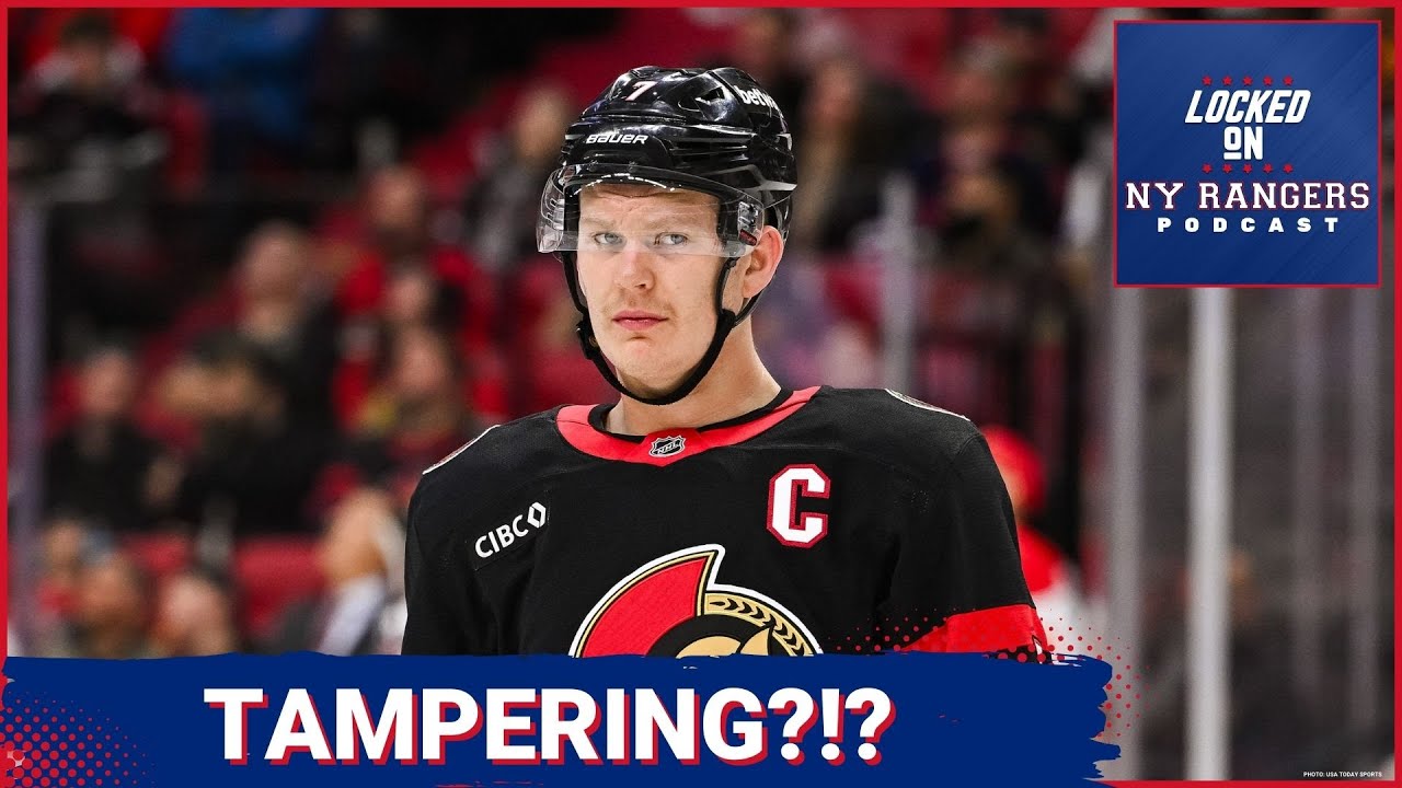 Rangers TAMPERING with Brady Tkachuk?!?