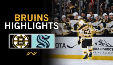 Bruins Highlights: Boston's Road Trip Continues With Battle Against Seattle