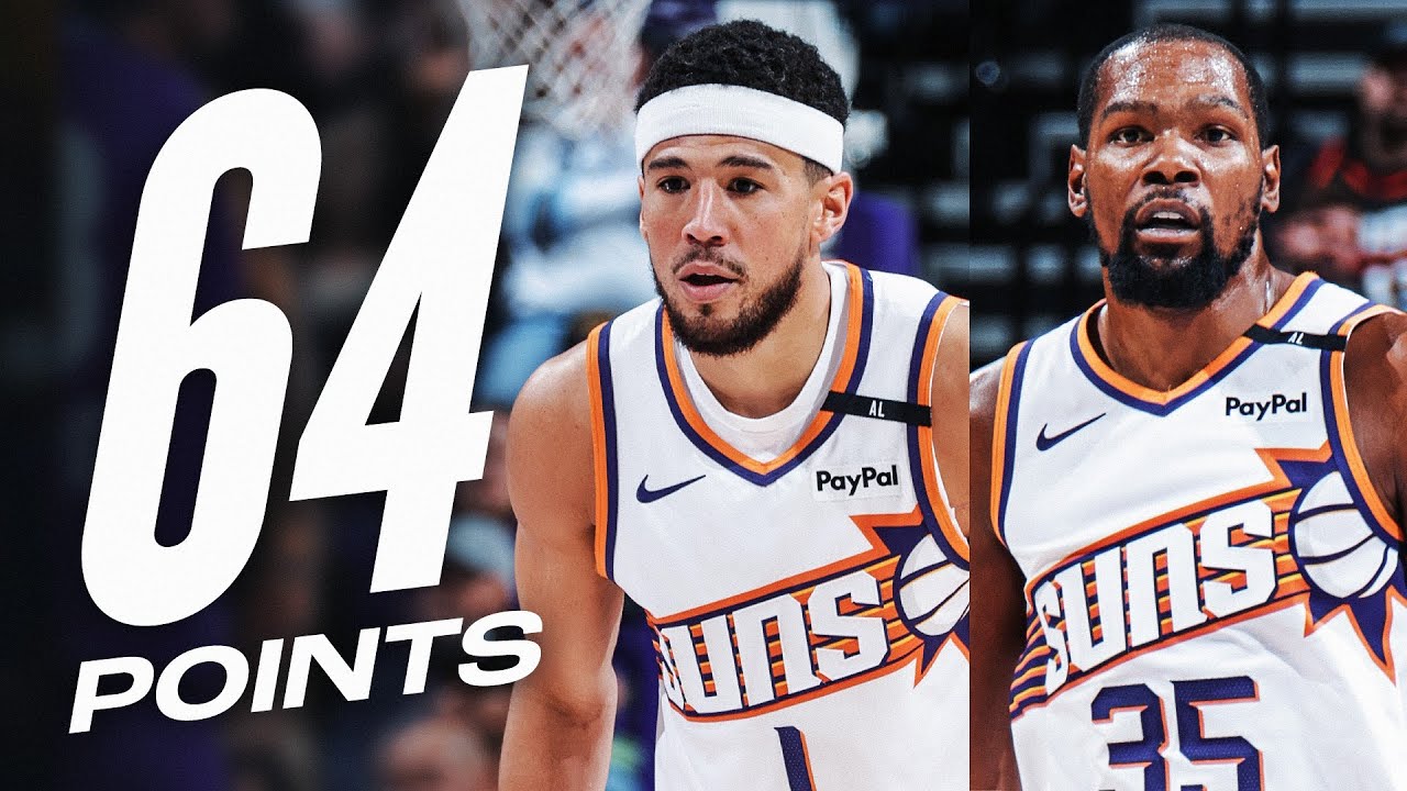 Devin Booker (34 PTS) & Kevin Durant (30 PTS) GET BUCKETS in Utah! 🔥| December 13, 2024