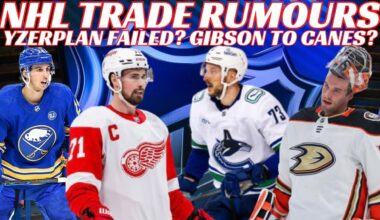 NHL Trade Rumours - Canucks, Red Wings, Canes, Sabres + Wild Claim Dermott & Fucale Return to NHL?