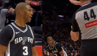 Chris Paul ejected after getting softest 2 techs in 10secs for having words with ref 🤦‍♂️