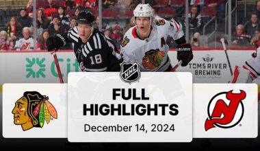 NHL Highlights | Blackhawks vs. Devils | December 14, 2024