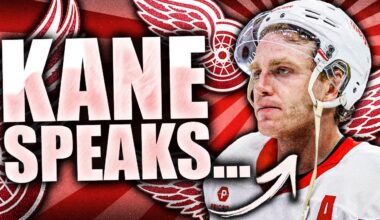 PATRICK KANE FINALLY OPENS UP ABOUT HIS STRUGGLES THIS YEAR (Detroit Red Wings News)