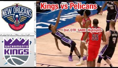 Sacramento Kings vs New Orleans Pelicans 2nd QTR  Game Highlights | NBA Season Dec 12, 2024