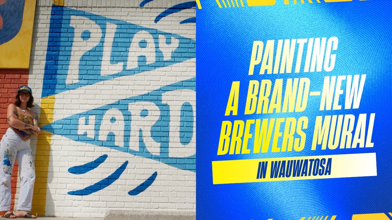 Inspiring the Next Generation with a New Brewers Mural