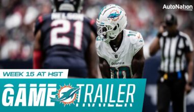 Dolphins vs Texans Official Game Trailer l Miami Dolphins
