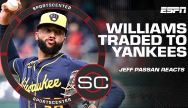 Jeff Passan TRADE REACTION ⚾ Kyle Tucker to Cubs & Devin Williams to Yankees | SportsCenter