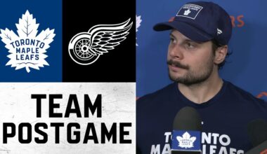 Maple Leafs Media Availability | Postgame at Detroit Red Wings | December 14, 2024