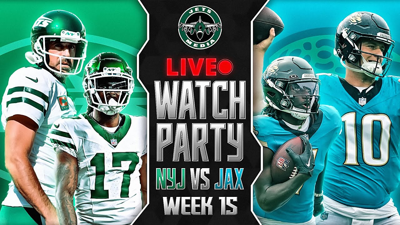 New York Jets vs Jacksonville Jaguars LIVE Play by Play Reaction | NFL Week 15 2024 🏈