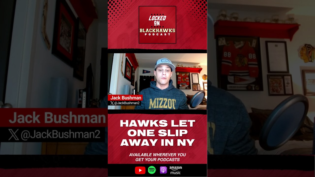 Chicago Blackhawks Let One Slip Away vs. New York Islanders, Connor Bedard Tallies 3 Points In Loss