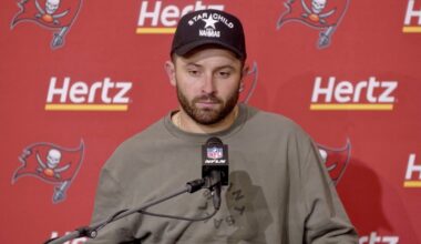 Baker Mayfield on 40-Point Performance in Los Angeles | Press Conference | Tampa Bay Buccaneers