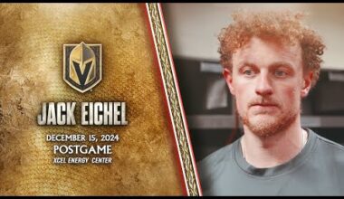Jack Eichel Postgame 12/15: Time Flies When You're Having Fun In This Organization