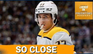 Nashville Predators' Late Rally Falls Short vs. Colorado Avalanche