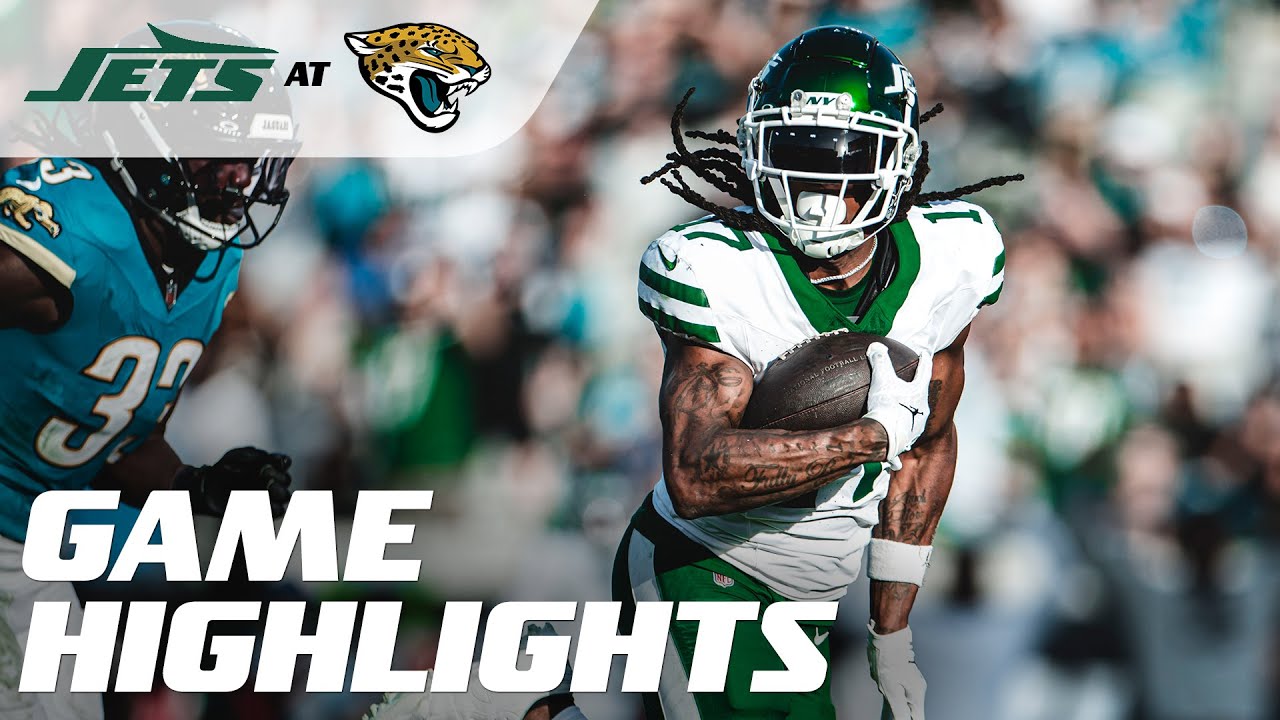 New York Jets Highlights vs. Jacksonville Jaguars | 2024 Regular Season Week 15