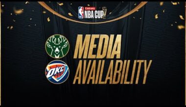 LIVE  #EmiratesNBACup Championship Game Media Availability: Bucks vs. Thunder