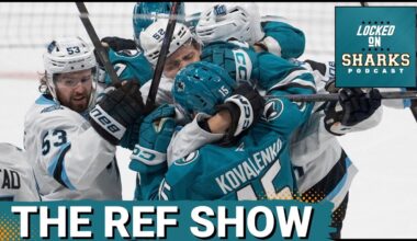 San Jose Sharks Can't Beat Both Refs And Utah Hockey Club