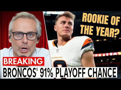 Denver Broncos are a special team, finding ways to win as a top: Bo Nix played top-notch now - Colin