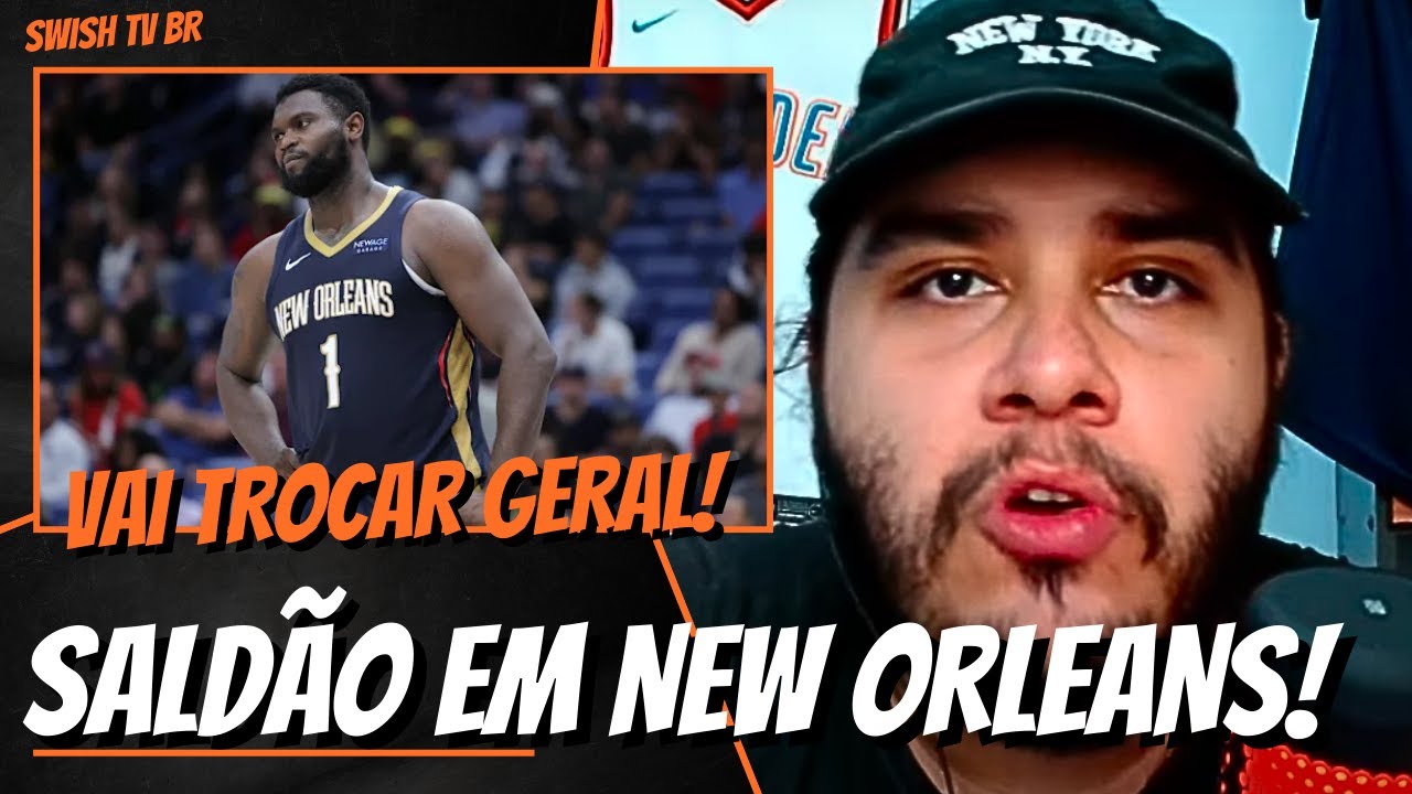 🚨ATENÇÃO🚨 Está ABERTO o SALDÃO do New Orleans Pelicans!