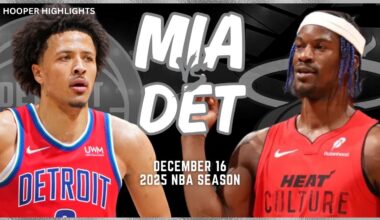 Miami Heat vs Detroit Pistons Full Game Highlights | Dec 16 | 2025 NBA Season