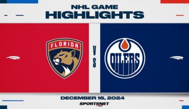 NHL Highlights | Panthers vs. Oilers - December 16, 2024