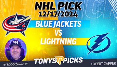 Columbus Blue Jackets vs Tampa Bay Lightning 12/17/24 NHL Pick Prediction