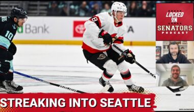 Game Day Preview: Ottawa Senators vs Seattle Kraken + Linus Ullmark Named NHLs 3rd Star Of The Week