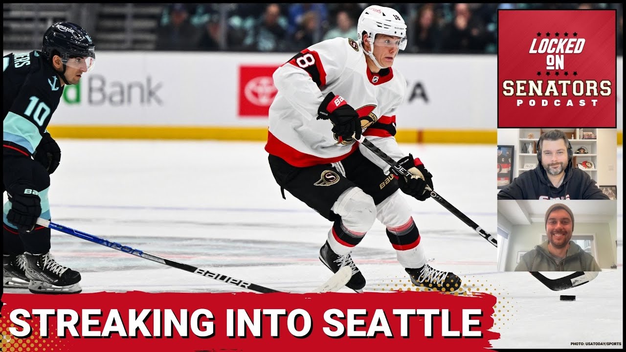 Game Day Preview: Ottawa Senators vs Seattle Kraken + Linus Ullmark Named NHLs 3rd Star Of The Week
