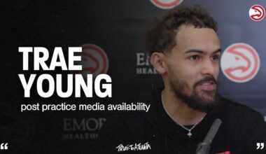 Atlanta Hawks Post Practice Media Availability: Trae Young