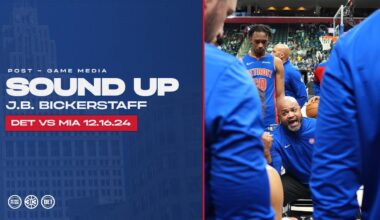 Post-Game Press Conference: JB Bickerstaff | Pistons vs Magic | 12.16.24