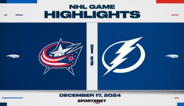 NHL Highlights | Blue Jackets vs. Lightning - December 17, 2024