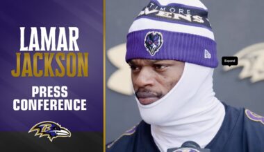 Lamar Jackson on Playing the Steelers at Home | Baltimore Ravens
