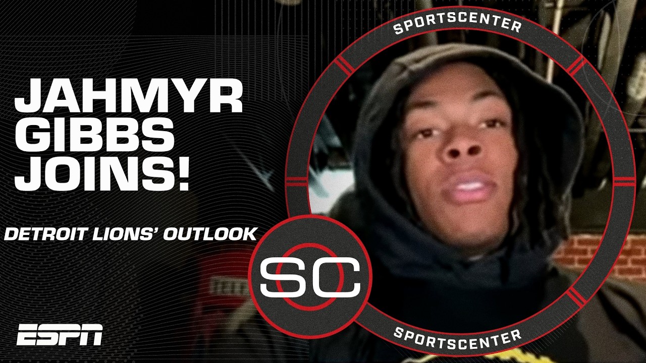 Jahmyr Gibbs' message to the doubters and how injuries impact Lions' Super Bowl hopes | SportsCenter