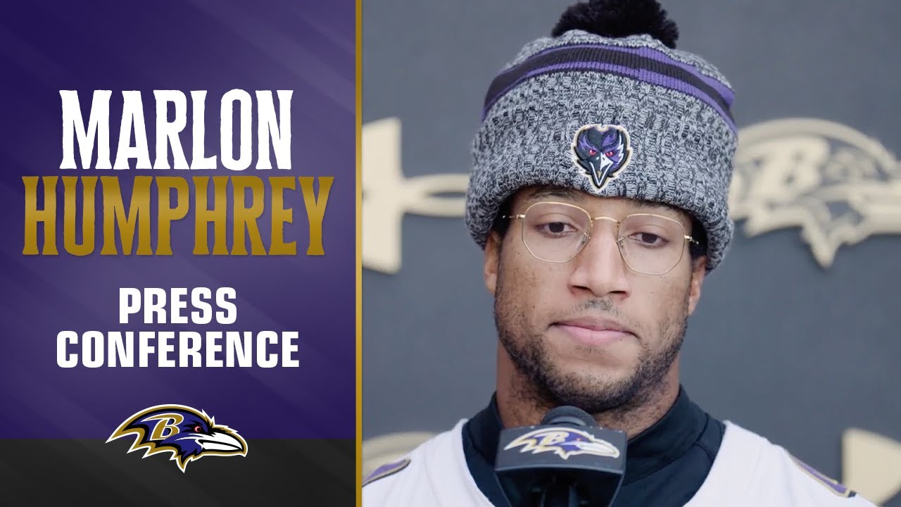 Marlon Humphrey on Ravens-Steelers: 'This Means a Lot to a lot of People' | Baltimore Ravens