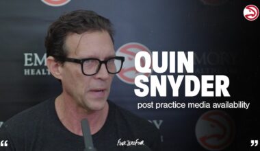 Atlanta Hawks Post Practice Media Availability: Quin Snyder